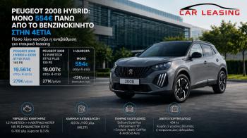 Peugeot 2008 Hybrid: Σε ποια εταιρεία κοστίζει σχεδόν όσο το βενζινοκίνητο;